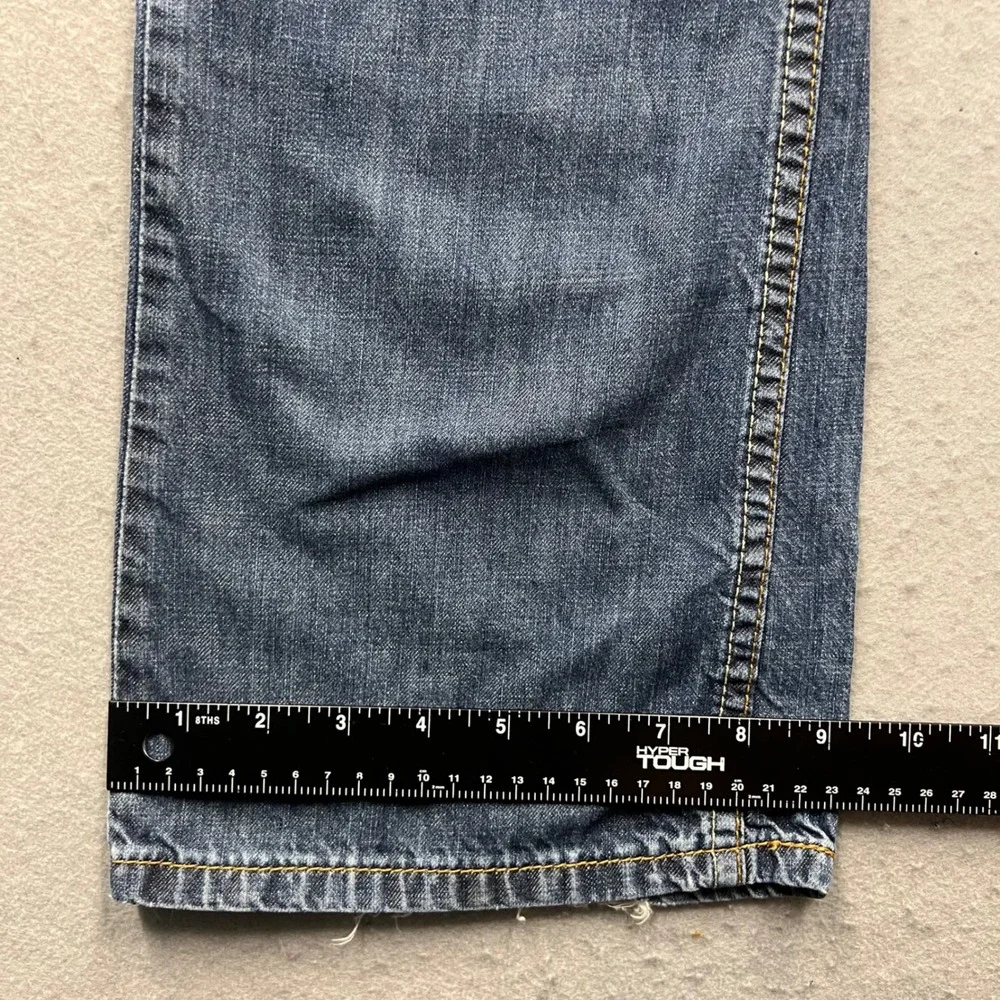 Levis 527 Slim Bootcut Jeans Mens‎ 34x30 Blue Denim Pants 100% Cotton 1630